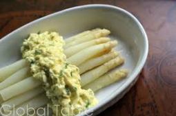 G15 eel and asparagus